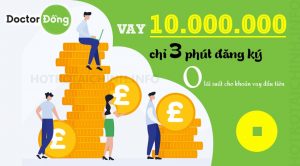 Vay tiền DoctorDong online bằng CMND